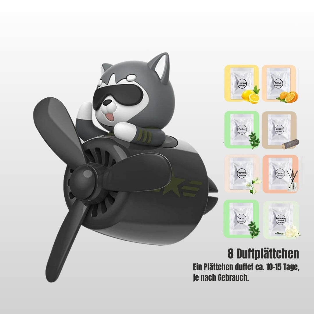 Pilot-Serie Auto-Lufterfrischer inkl. 8 Düfte