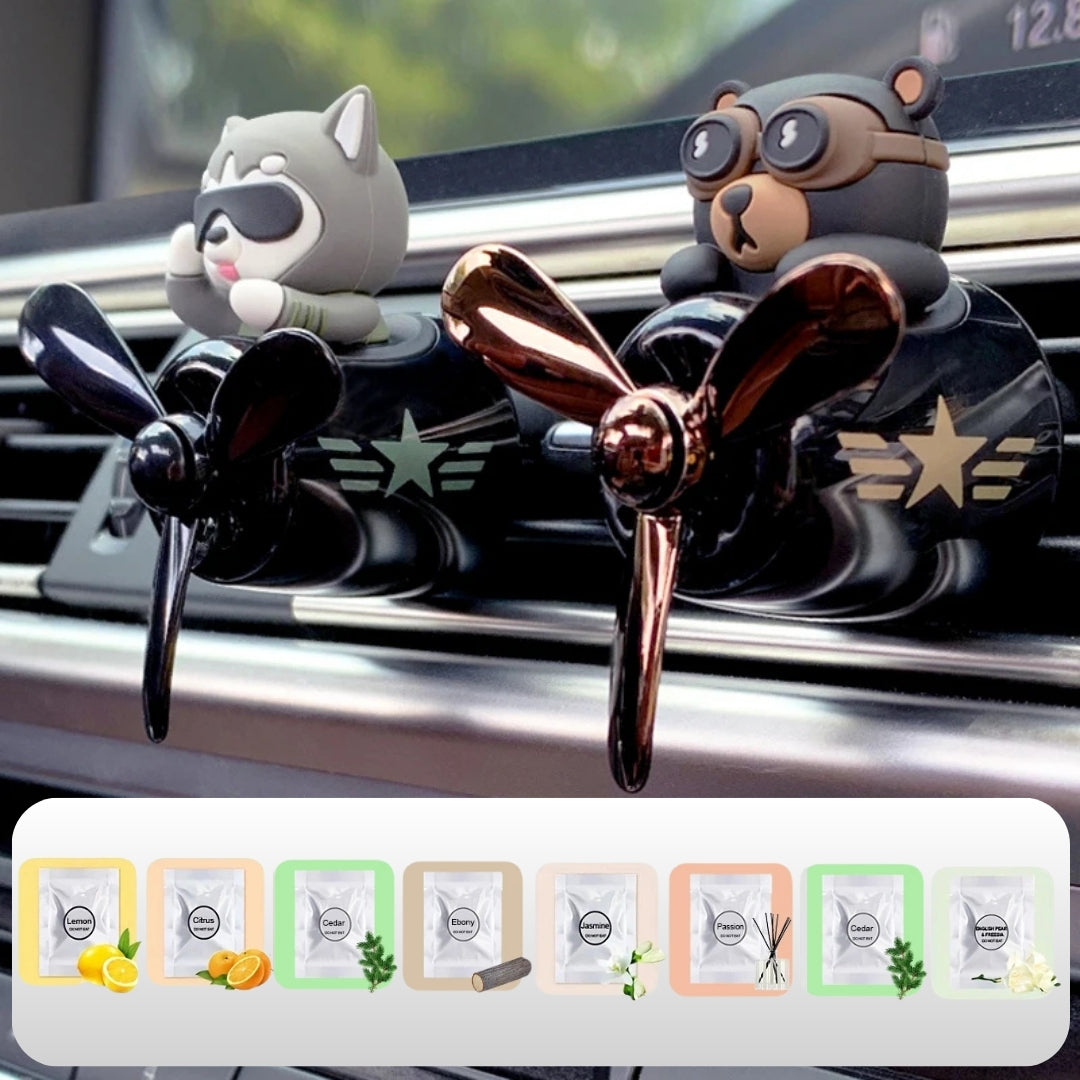 Pilot-Serie Auto-Lufterfrischer inkl. 8 Düfte